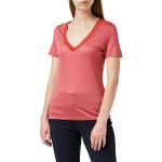 Camisetas rosas de tencel Tencel con escote V Scotch & Soda talla M para mujer 