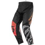 Scott 350 Race Pantalones de motocross para niños, negro-naranja, tamaño 24