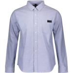 Camisas oxford azules de algodón informales Scott talla M para hombre 