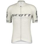 Camisetas deportivas blancas de poliester rebajadas manga corta de punto Scott RC Pro talla L para hombre 