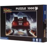 SD TOYS- Puzzle Delorean out a Time Regreso al Futuro 1000pzs Back To The Juego, Multicolor, Talla única (91550)