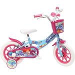 Sea Life - Bicicleta para niña, Azul/Fucsia/Blanco, 12" Pulgadas
