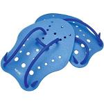SEAC Hand Paddle Paleta para el Entrenamiento de natación en la Piscina y en el mar, Azul, L