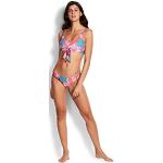 Seafolly Copacabana Tank Parte de Arriba de Bikini, Multicolor (Ultra Pink Ultra Pink), 38 (Talla del Fabricante: 10) para Mujer
