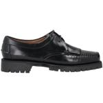 Zapatos negros de goma con puntera redonda con tacón cuadrado formales SEBAGO talla 41 para hombre 