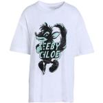 Camisetas blancas de algodón de manga corta manga corta con cuello redondo de punto Chloé See by Chloé talla XS para mujer 