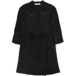 Vestidos rectos negros de algodón rebajados mini Chloé See by Chloé para mujer 