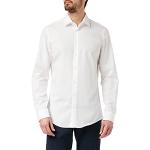 Camisas entalladas blancas de algodón rebajadas de verano formales Seidensticker para hombre 