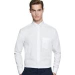 Seidensticker - Camisa Vestir Hombre, Blanco (01 weiß),45