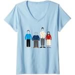 Seinfeld Character Silhouettes Camiseta Cuello V