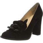 Zapatos negros de goma de tacón Selected Selected Femme con flecos talla 41 para mujer 