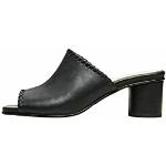 Zapatos peep toe negros de cuero Selected Selected Femme talla 39 para mujer 