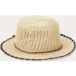 Sombreros de rafia talla 58 hippie de punto con crochet talla M 