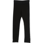 Pantalones leggings negros de algodón rebajados con logo Givenchy con lentejuelas 
