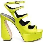 Sergio Rossi, High Heel Sandals Yellow, Mujer, Talla: 36 1/2 EU