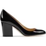 Zapatos negros de cuero de tacón rebajados SERGIO ROSSI talla 35 para mujer 