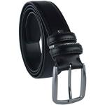 Cinturones negros de cuero con hebilla  largo 125 SERGIO TACCHINI talla 3XL para hombre 