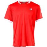 Camisetas deportivas rojas rebajadas manga corta con cuello redondo transpirables SERGIO TACCHINI talla S para hombre 