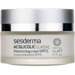 Cremas corporales para la piel seca con ácido glicólico con factor 15 Sesderma 