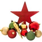 Bolas multicolor de Navidad 