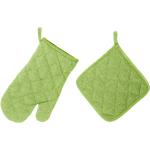 Guantes verdes de tela de cocina LOLAhome 