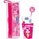 Cepillos de dientes rosas Chicco infantiles 