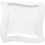 Platos blancos de porcelana de porcelana aptos para microondas Villeroy & Boch 