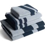 Juegos de toallas grises de algodón 