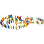 Hape Dynamo Dominoes, Award-Winning Domino Racing Building Block Set for Kids, 107 Solid Pieces of Fun-Filled Racing, Building and Stacking