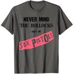 Sex Pistols Official Never Mind The Bollocks Pink Camiseta
