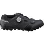 Zapatillas negras de goma de ciclismo rebajadas Shimano MTB talla 47 para hombre 