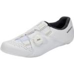 Zapatillas blancas de ciclismo Shimano talla 44 para hombre 
