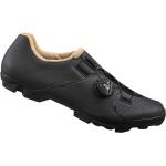 Zapatillas negras de goma de ciclismo rebajadas Shimano MTB talla 37 para mujer 