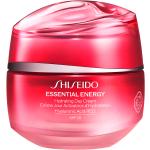 Cremas rojas con ácido hialurónico de día de 20 ml Shiseido Essential Energy 