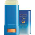Protectores solares transparentes con factor 50 Shiseido para mujer 