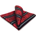 Pañuelos rojos de seda de bolsillo  formales cachemira talla XL para hombre 