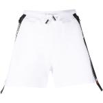 Shorts blancos de algodón rebajados con logo Dsquared2 para mujer 