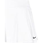 Shorts blancos de poliester con logo Nike Swoosh talla M para mujer 