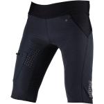 Pantalones cortos deportivos negros de poliester de verano Leatt talla XL 