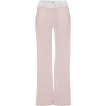 Pantalones rosas de viscosa de tiro bajo Victoria Beckham talla XS para mujer 