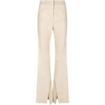 Pantalones beige de poliester de lino rebajados PINKO talla XL para mujer 