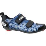 Zapatillas azules de poliuretano de triatlón rebajadas Sidi talla 44 para hombre 