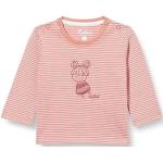 Sigikid Camiseta de Manga Larga Classic Baby niñas, Rosa a Rayas, 6 Mes Unisex bebé