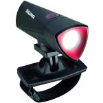 SIGMA SPORT Lámpara LED para casco-2022044905 Casco, Unisex Adulto, Negro, Talla única