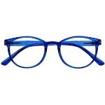 Gafas graduadas azules de policarbonato informales para mujer 