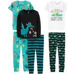 Pijamas infantiles multicolor con rayas 5 años para bebé 
