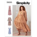 Simplicity SS9265A Misses/Plus Size Dress A (XXS-X