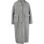 Abrigos grises de poliamida con capucha  manga larga Armani Emporio Armani talla XL para mujer 