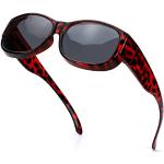 Gafas graduadas rojas leopardo talla M para mujer 