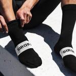 Calcetines negros de ciclismo para hombre 